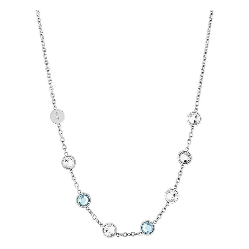 Liu Jo - Collana Donna Liu Jo Acciaio Cristalli Bianchi E Turchese