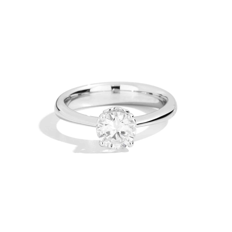 Anello Recarlo Anniversary Solitario in Oro Bianco con Diamante 0,61 ct