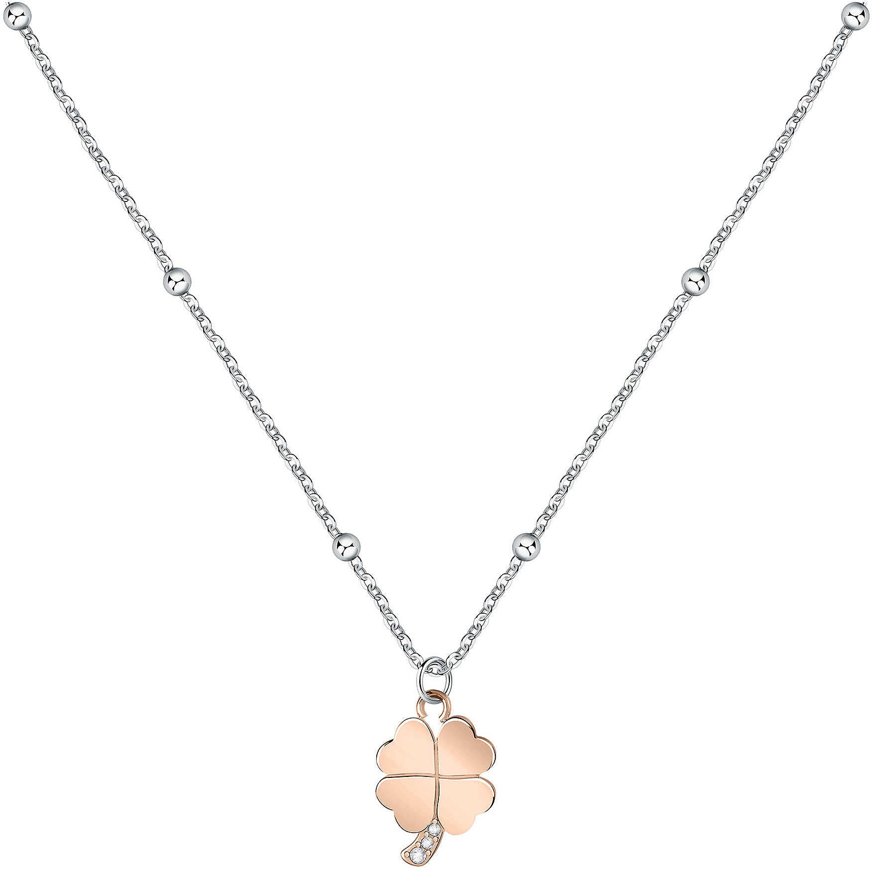 Collana Morella Acciaio Inox 70cm - Con Ciondolo Moneta 33mm Collana Morella Acciaio Inox 70cm - Con Ciondolo Moneta 33mm