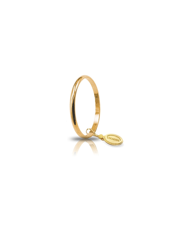 Fede Francesina Unoaerre 1,5 g in oro giallo
