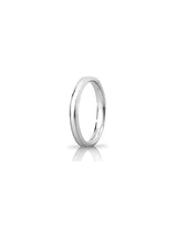 Fede Orion Slim Unoaerre 3 mm in oro bianco