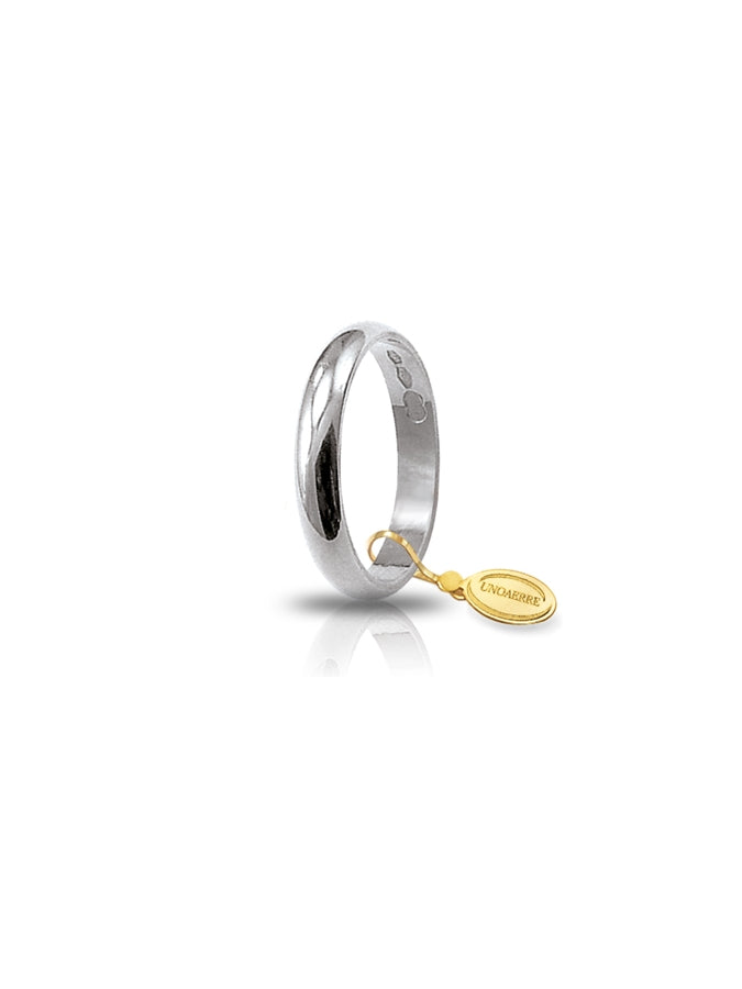 Fede Classica Unoaerre 3 g in oro bianco