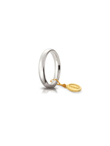 Fede Comoda Unoaerre 3,5 mm in oro bianco