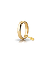Fede Comoda Unoaerre 4 mm in oro giallo