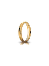 Fede Corona Unoaerre 4 mm in oro giallo
