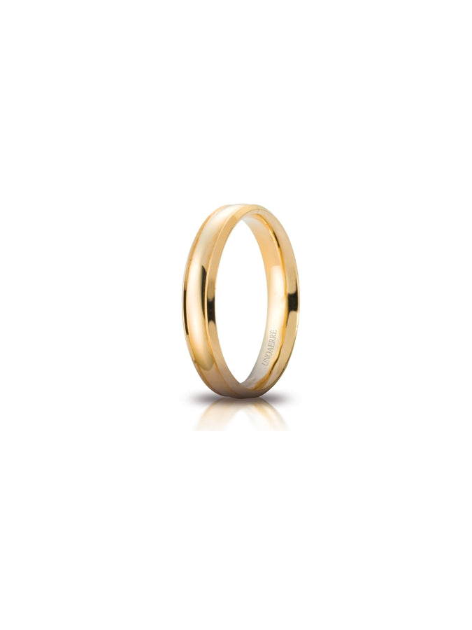 Fede Orion Unoaerre 4 mm in oro giallo