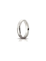 Fede Orion Unoaerre 4 mm in oro bianco