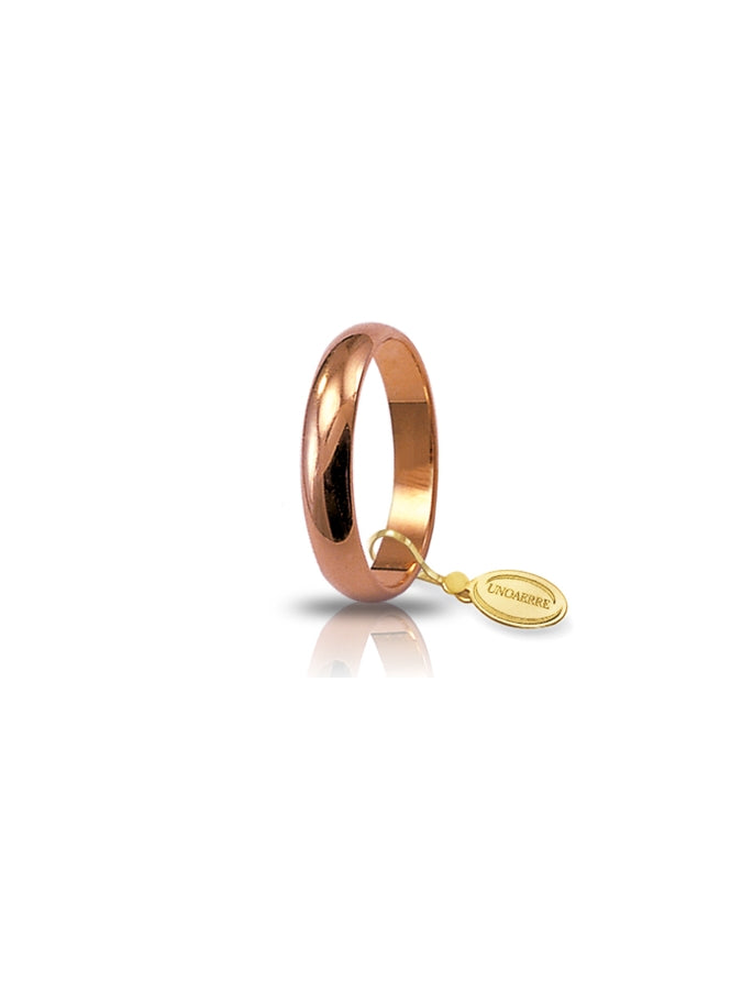 Fede Classica Unoaerre 5 g in oro rosa