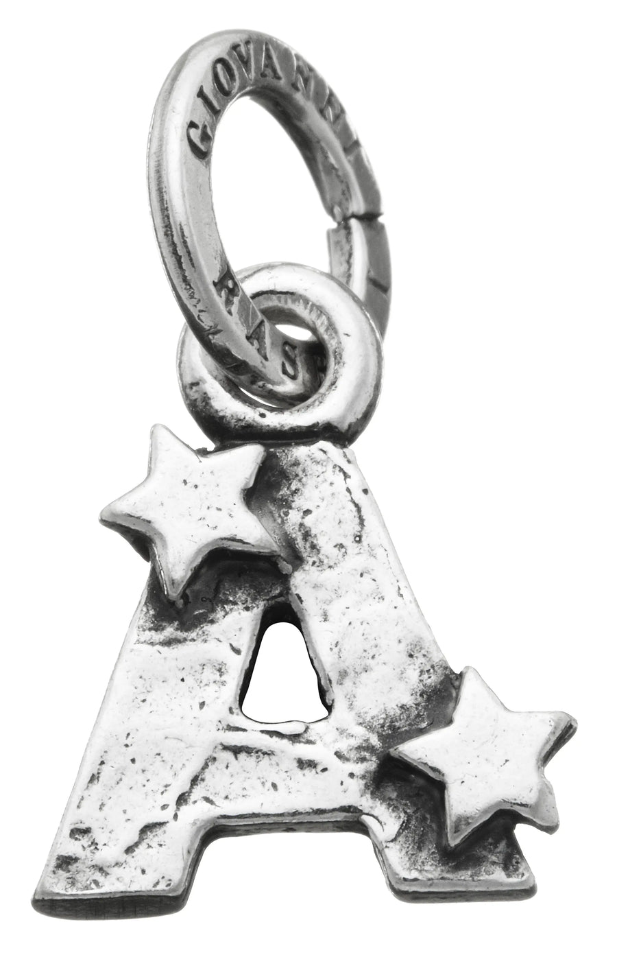 Giovanni Raspini - Charm lettera A con stelle