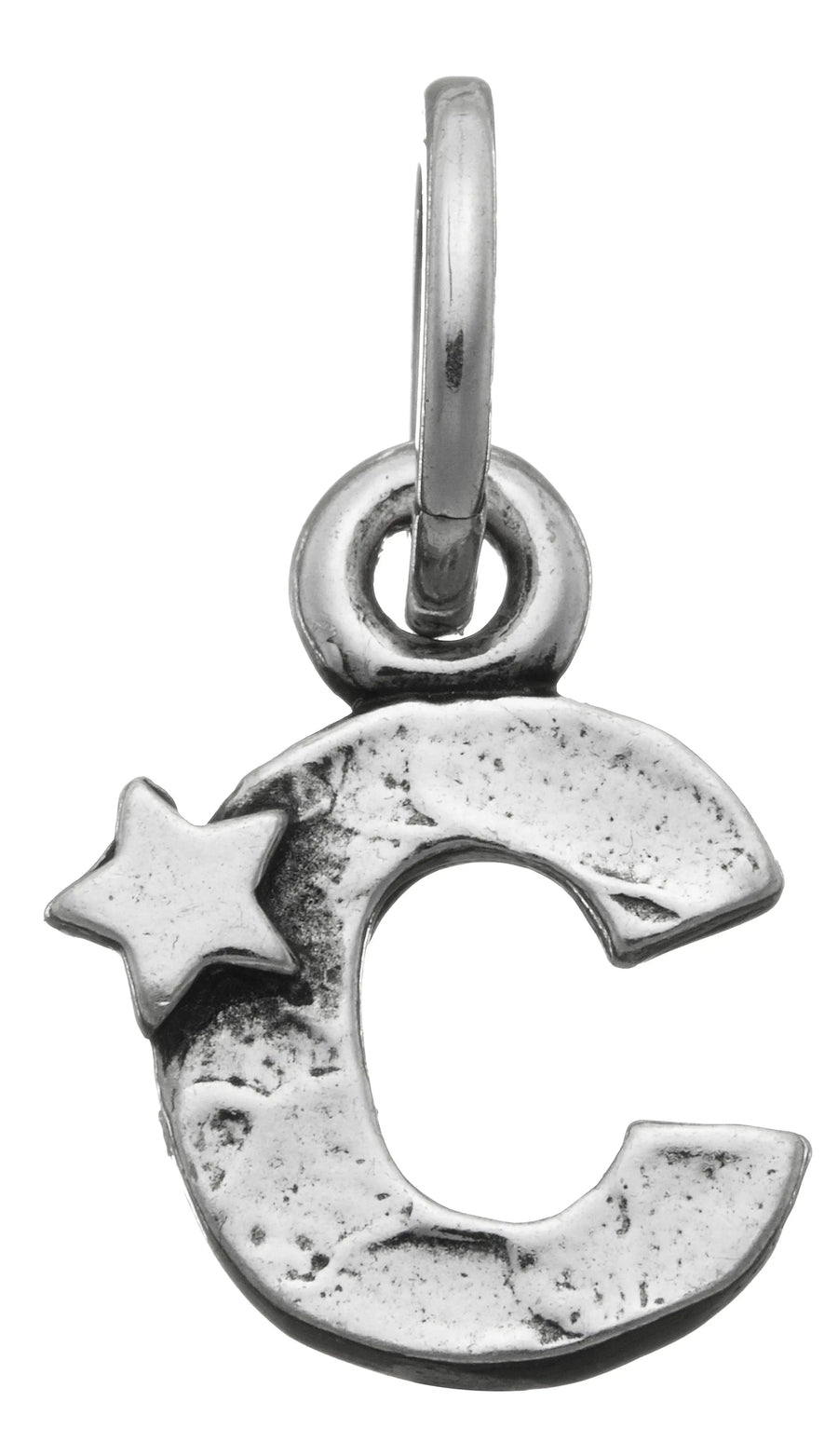 Giovanni Raspini - Charm lettera C con stelle