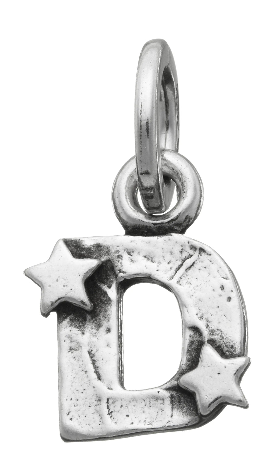 Giovanni Raspini - Charm lettera D con stelle