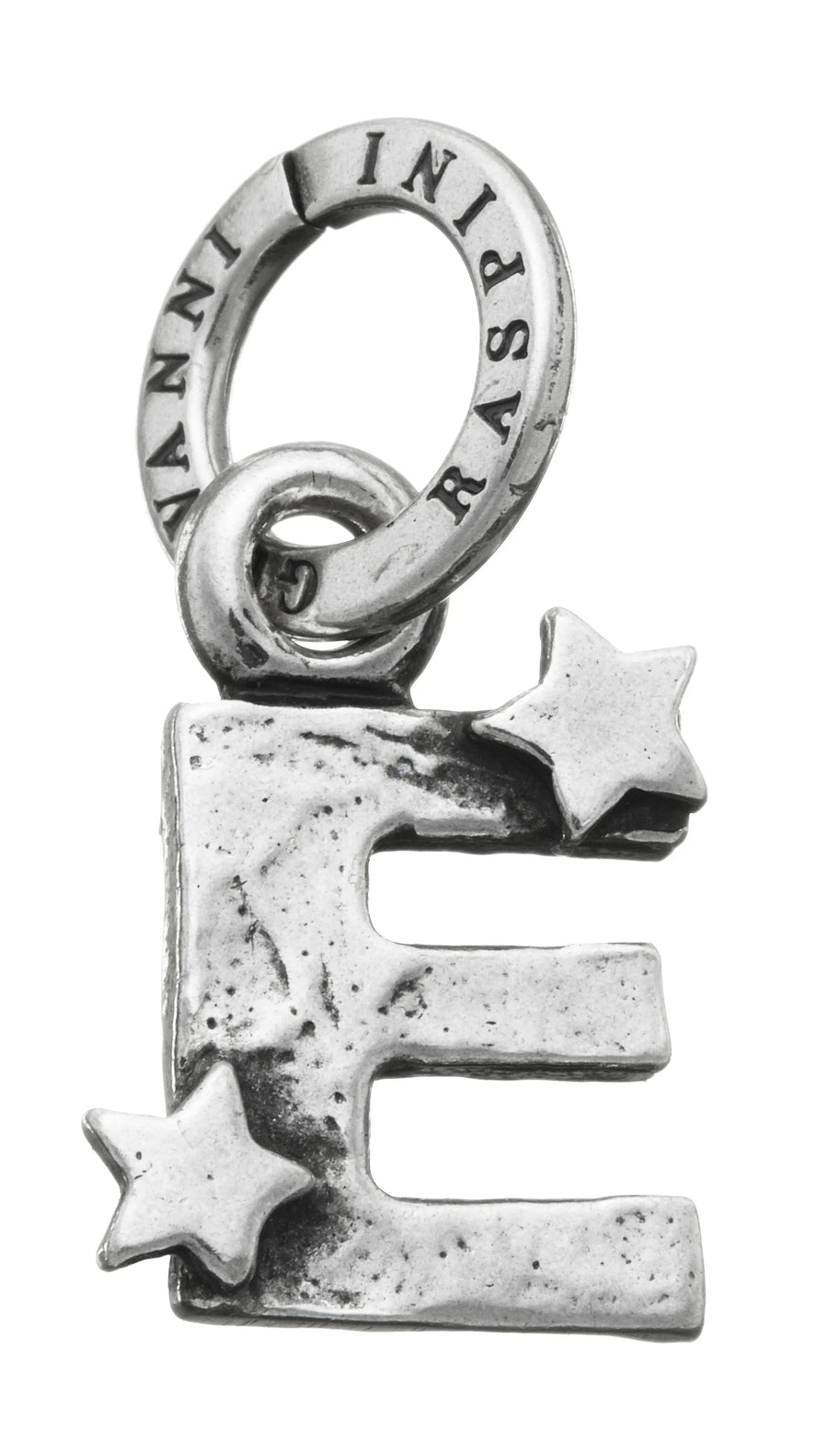 Giovanni Raspini - Charm lettera E con stelle