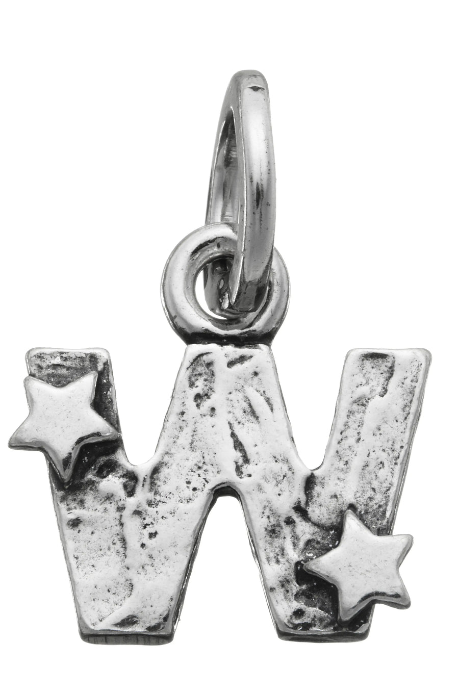 Giovanni Raspini - Charm lettera W con stelle