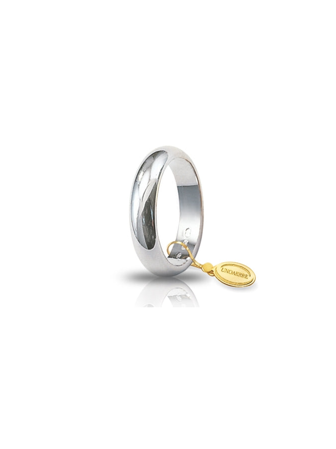 Fede Classica Unoaerre 7 g in oro bianco