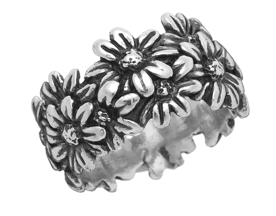 Giovanni Raspini - Anello Fascia Margherite