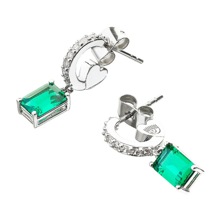 Chiara Ferragni - Orecchini Chiara Ferragni Brand Emerald