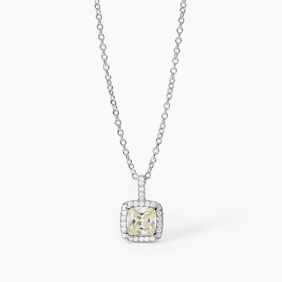 Mabina - Girocollo in argento con zirconi Lemon COOL OR RÉTRO?