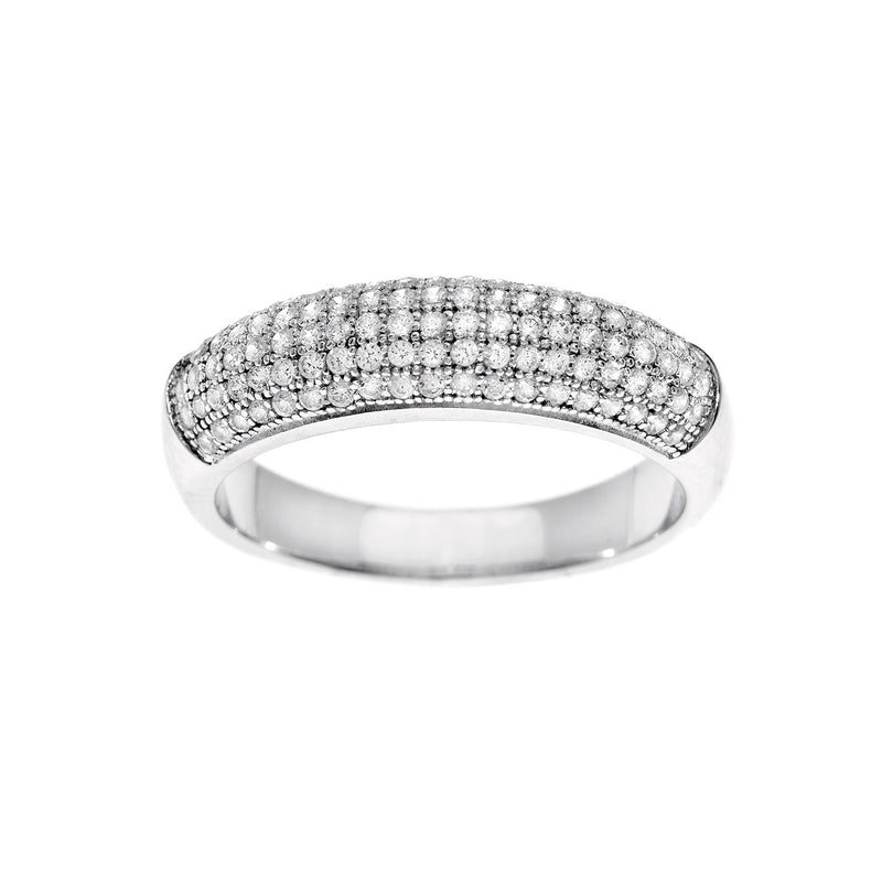 Ambrosia - Anello Argento 925 e cubic zirconia