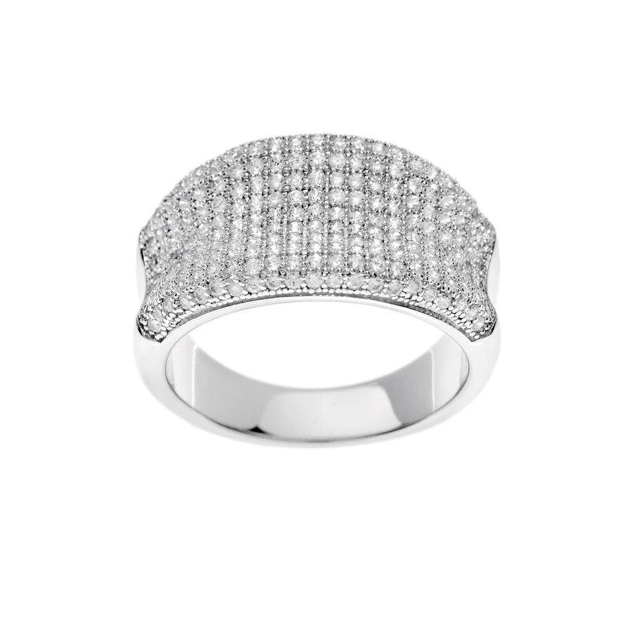 Ambrosia - Anello Argento 925 e cubic zirconia