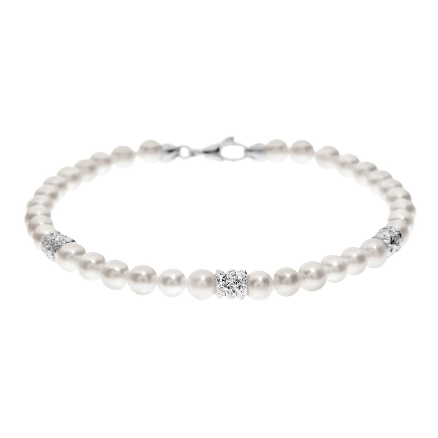 Ambrosia - Bracciale Argento 925 e perle coltivate Ø 5/5,5