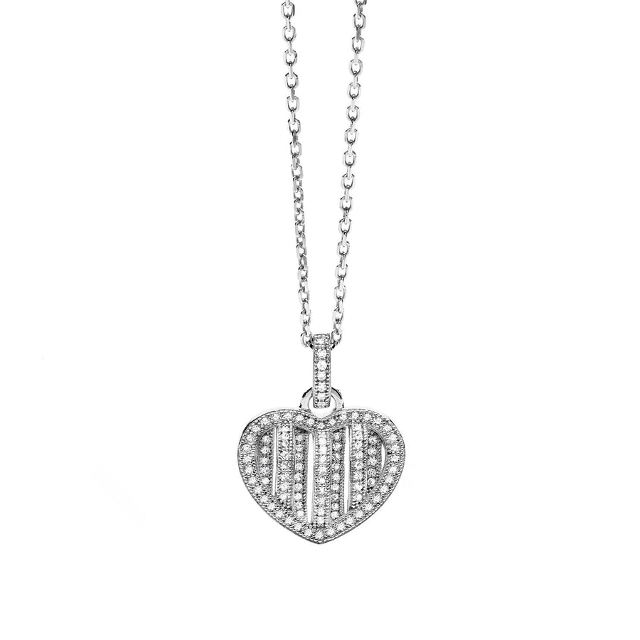 Ambrosia - Girocollo Argento 925 e zirconi