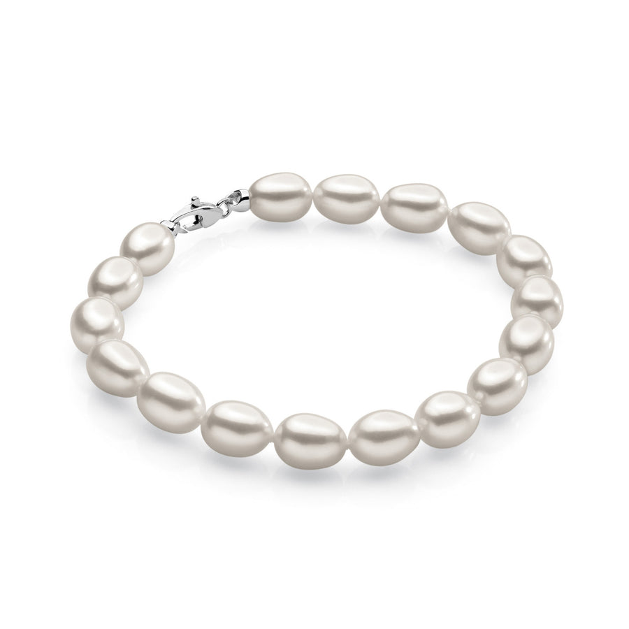 Ambrosia - Bracciale Oro 750 e perle coltivate Ø 7/7,5
