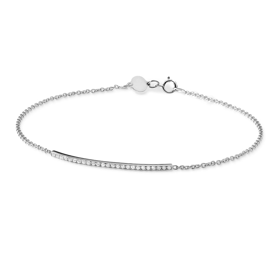 Ambrosia - Bracciale Oro 750, zirconi