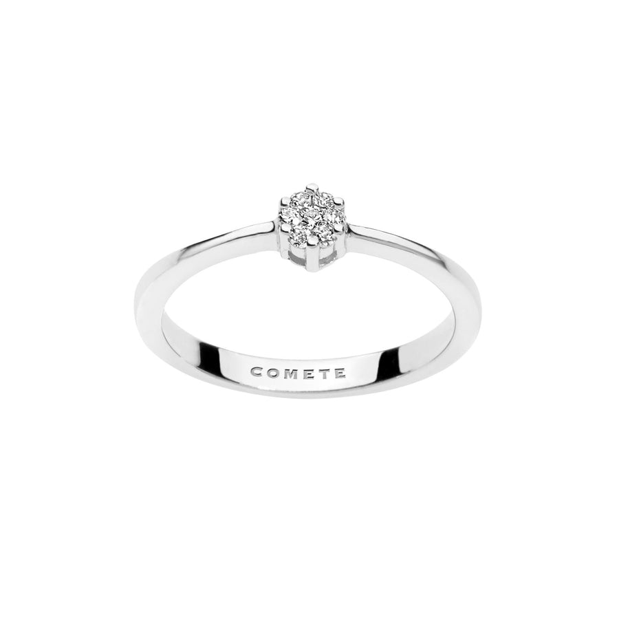 Comete Gioielli - Anello da donna Oro 750  . Diamanti P.Ct. 6 Col. G Purezza SI
