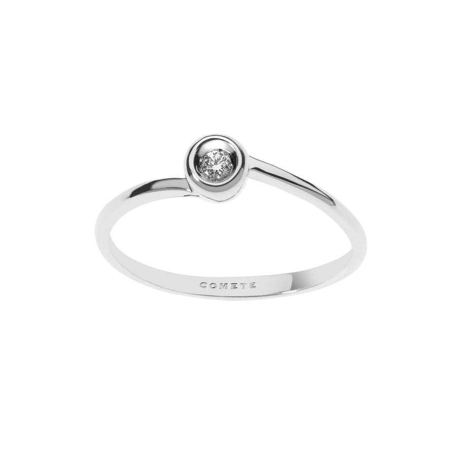 Comete Gioielli - Anella da donna Oro 750  . Diamanti P.Ct. 6 Col. G Purezza SI