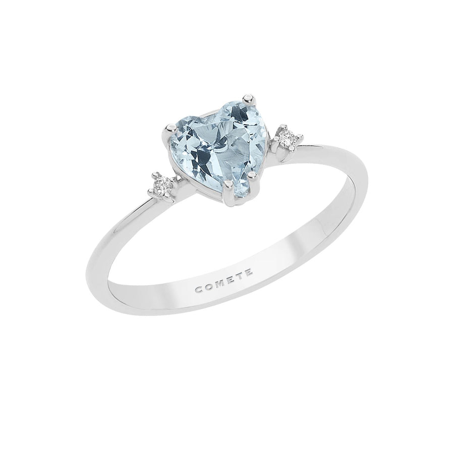 Comete Gioielli - Anello in Oro 750. Diamanti P.Ct. 1,5 Colore G Purezza SI. Aq