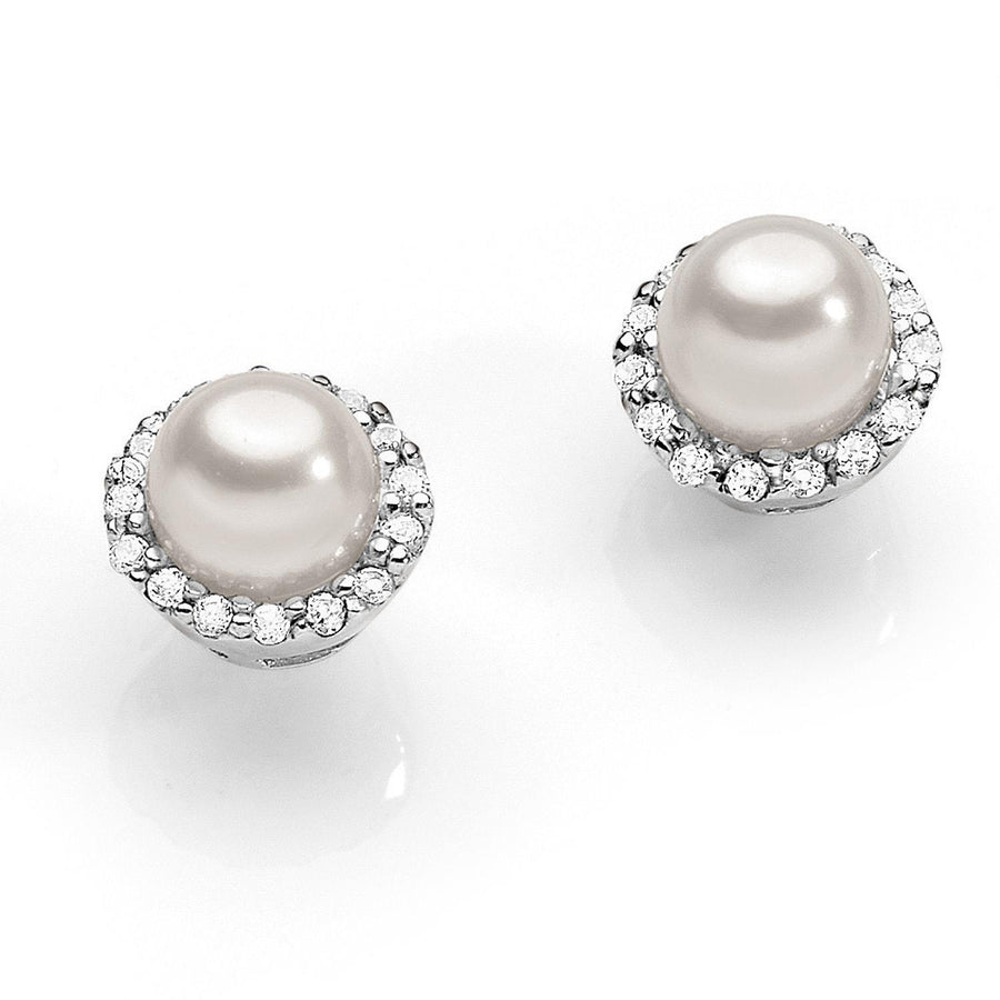 Ambrosia - Orecchini da donna in Oro con Perla.