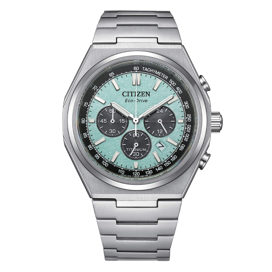 Citizen - Orologio Cronografo  SuperTitanio Azzurro