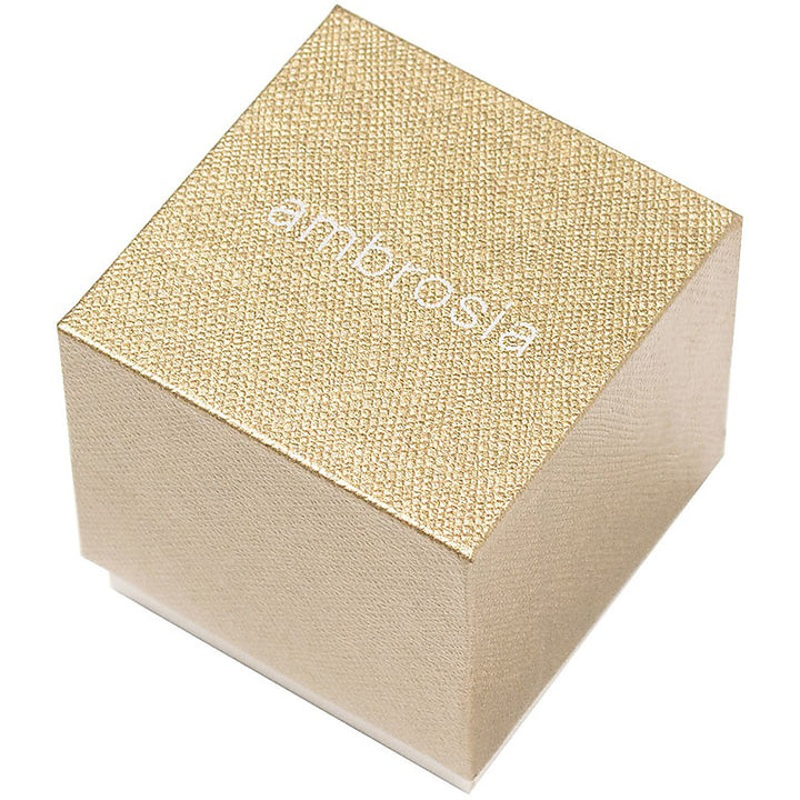 Ambrosia - Anello novità colore da donna in oro 18Kt con zirconi rosa e bianchi