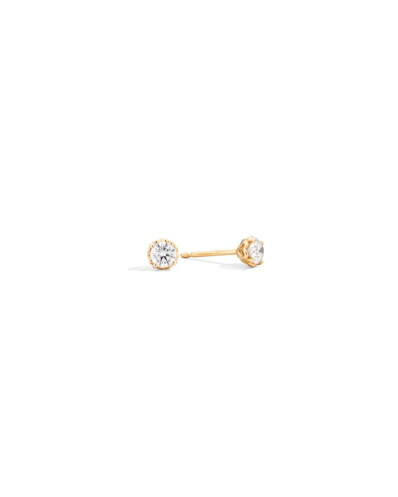 Orecchini Recarlo Anniversary Punto Luce in Oro Giallo con Diamanti 0,41 ct