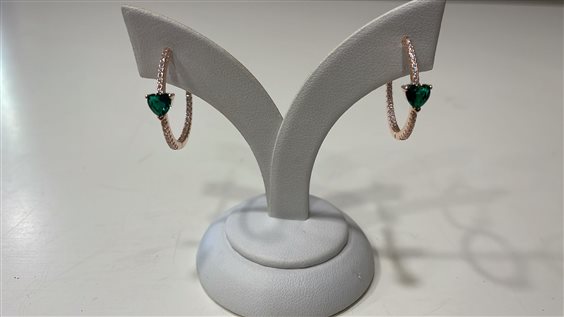 Sovrani - Orecchini Sovrani Donna in Argento Oro rosa Zircone