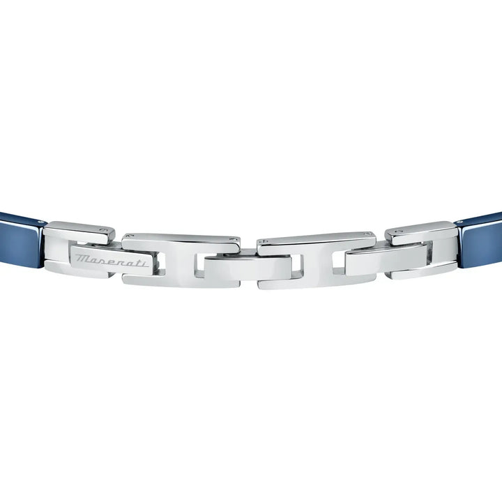 Maserati - Bracciale "ceramic" acciaio,ceramica e pvd