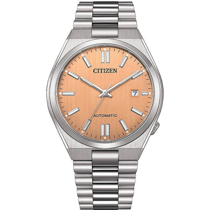 Citizen - Orologio Automatico Tsuyosa Collection - Salmone