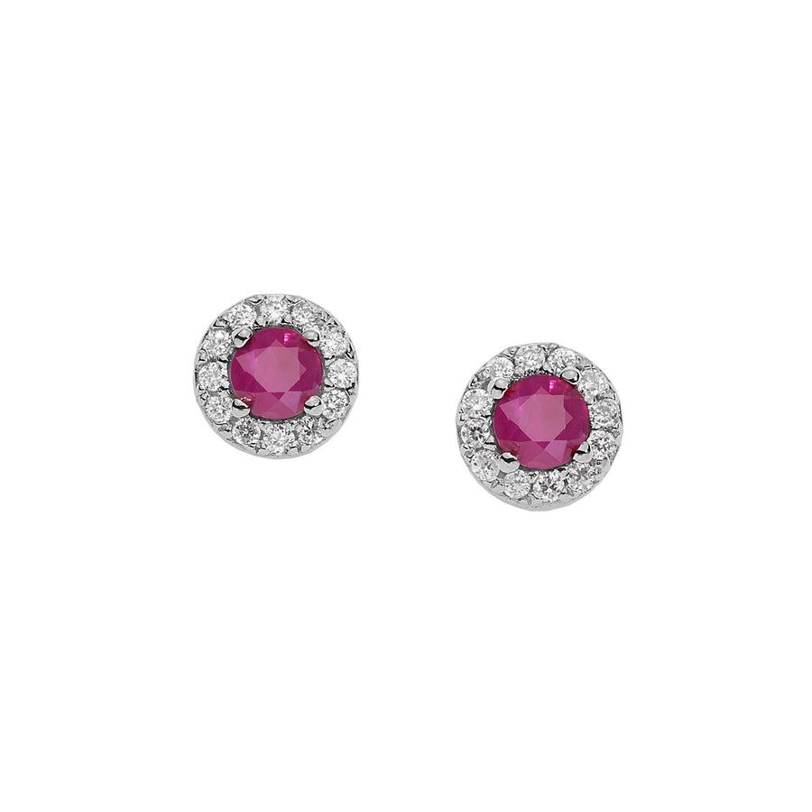 Comete Gioielli - Orecchini Oro 750  . Diamanti P.Ct. 12 Col. G Purezza SI . Ru