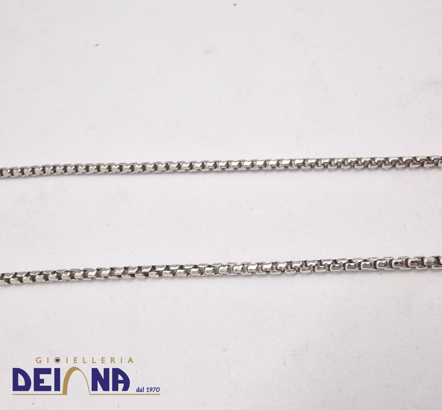GIOIELLERIA DEIANA: Catena unisex in argento 925 millesimo da 50 cm.