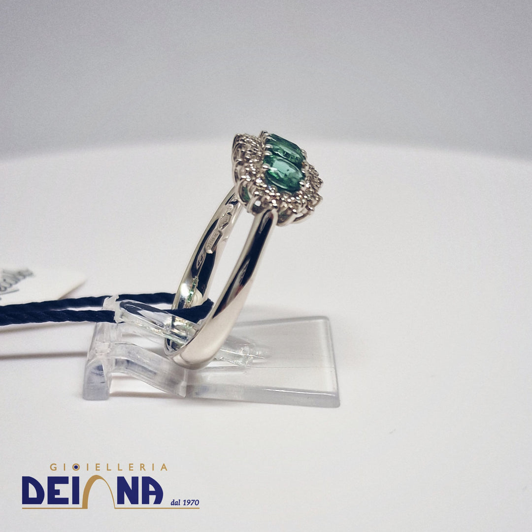 Smeraldo Anello Trilogy Recarlo Prezzo Re Carlo Rubino Recarlo