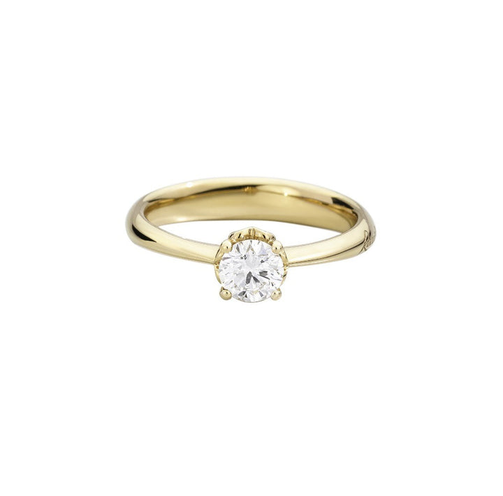 ReCarlo - ANNIVERSARY
Anello solitario
Oro giallo 18 kt e diamante
naturale