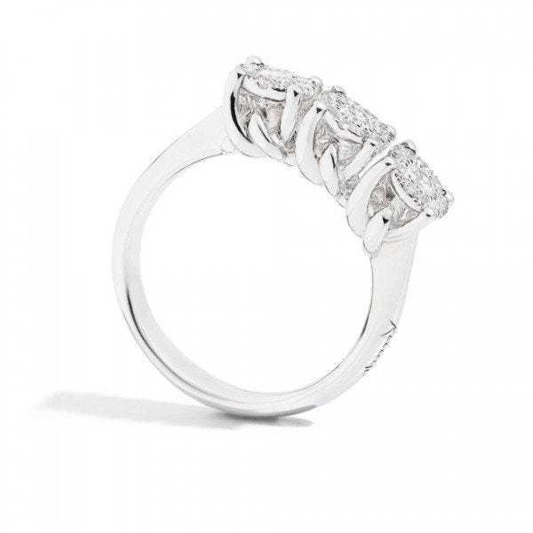 ReCarlo NODO DAMORE Anello Oro bianco 18 kt e - Main Image