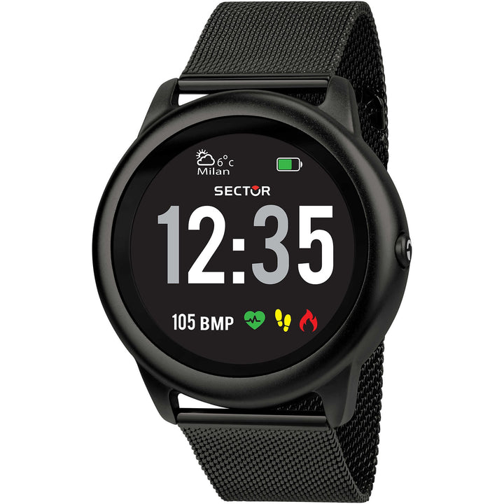 Sector - Orologio Smartwatch Sector - S-01 Digitale 46mm - Nero