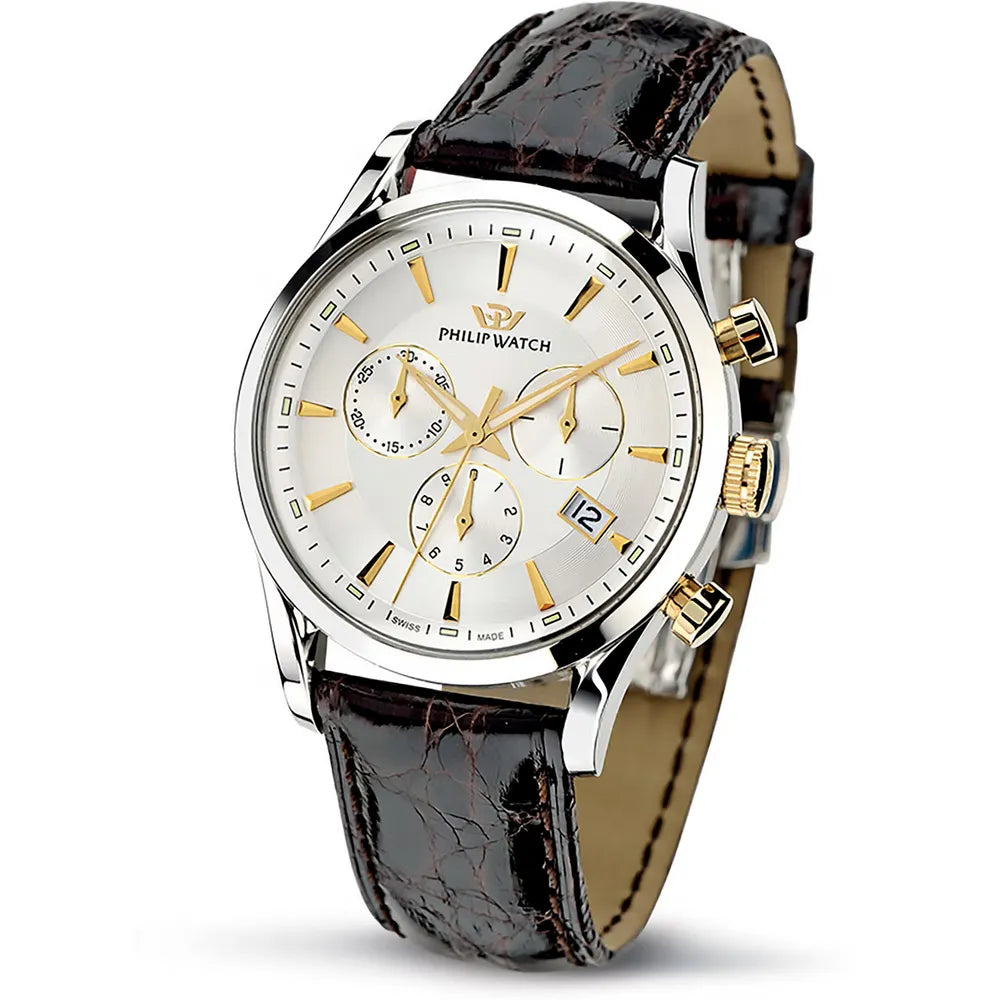 Philip Watch - Orologio Cronografo da uomo  Sunray gift set