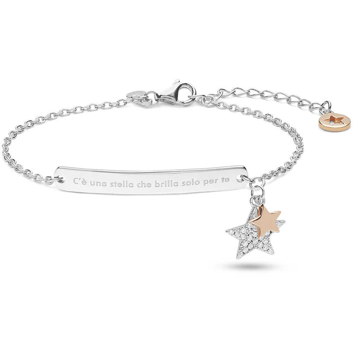 Comete- Bracciale Donna portafortuna, in Argento, linea Stella Bra 216