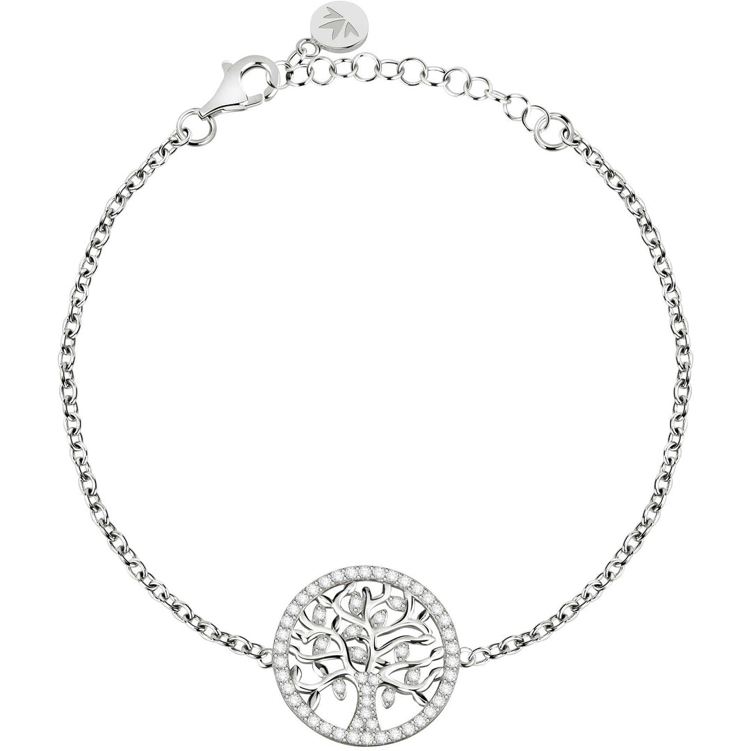 Morellato - Bracciale da donna con Albero della vita in argento e zirconi.