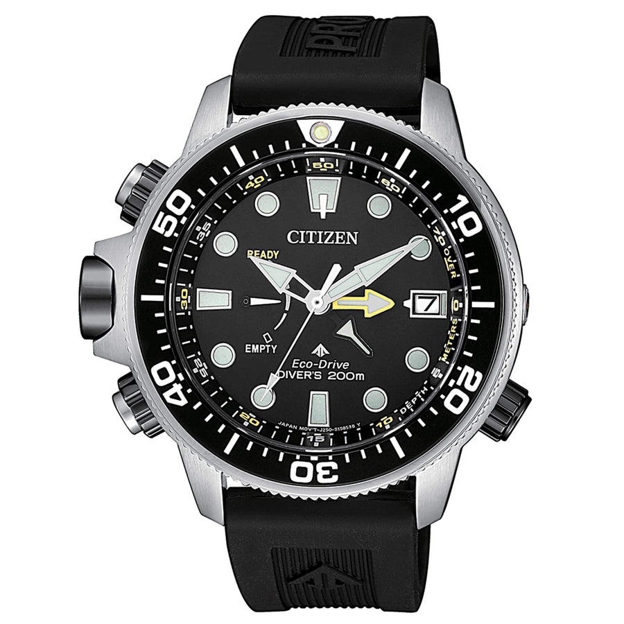Citizen - Orologio solo tempo da uomo Aqualand Promaster Nero