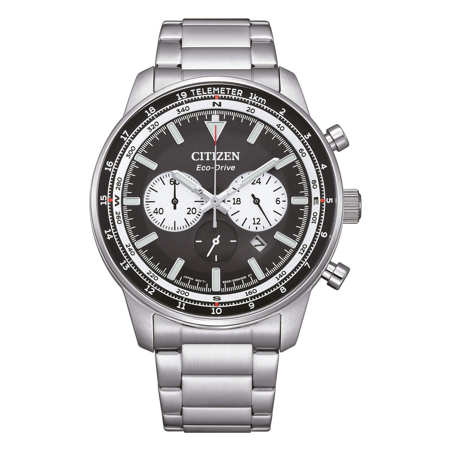 Citizen - Orologio cronografo uomo OF Aviator Crono