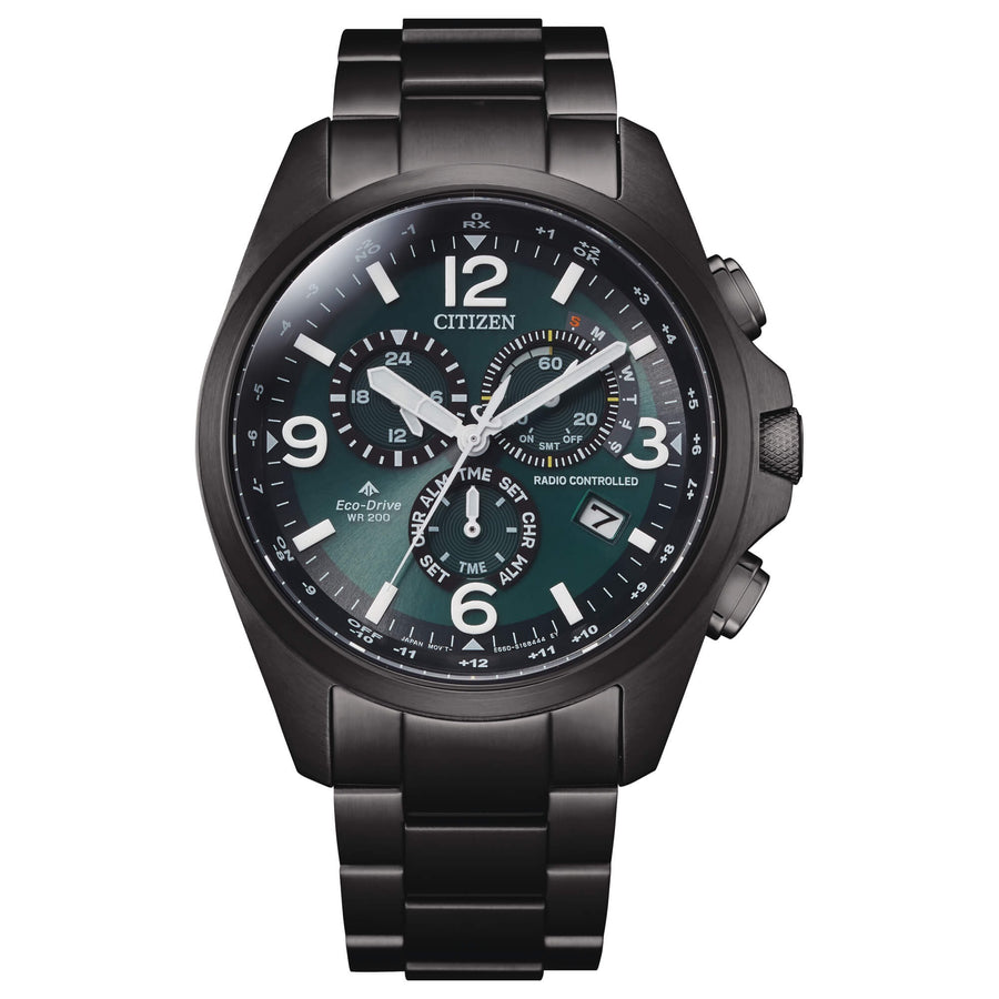Citizen - Orologio da uomo Multifunzione Radiocontrollato Field