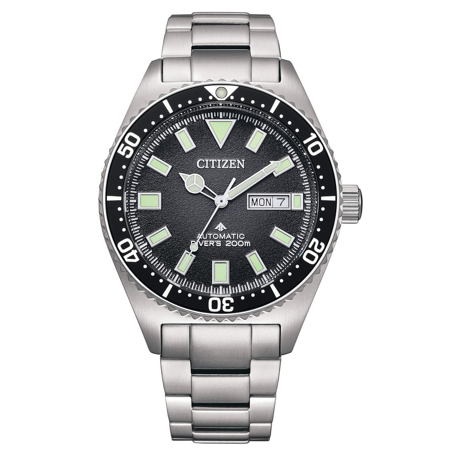 Citizen - Orologio solo tempo da Uomo Citizen Diver 200 Mt Promaster Nero in Acc